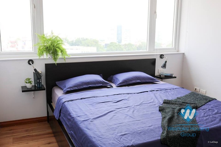 A modern and beautiful apartment for rent in  Ba dinh, Ha noi
